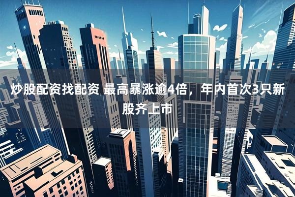 炒股配资找配资 最高暴涨逾4倍，年内首次3只新股齐上市